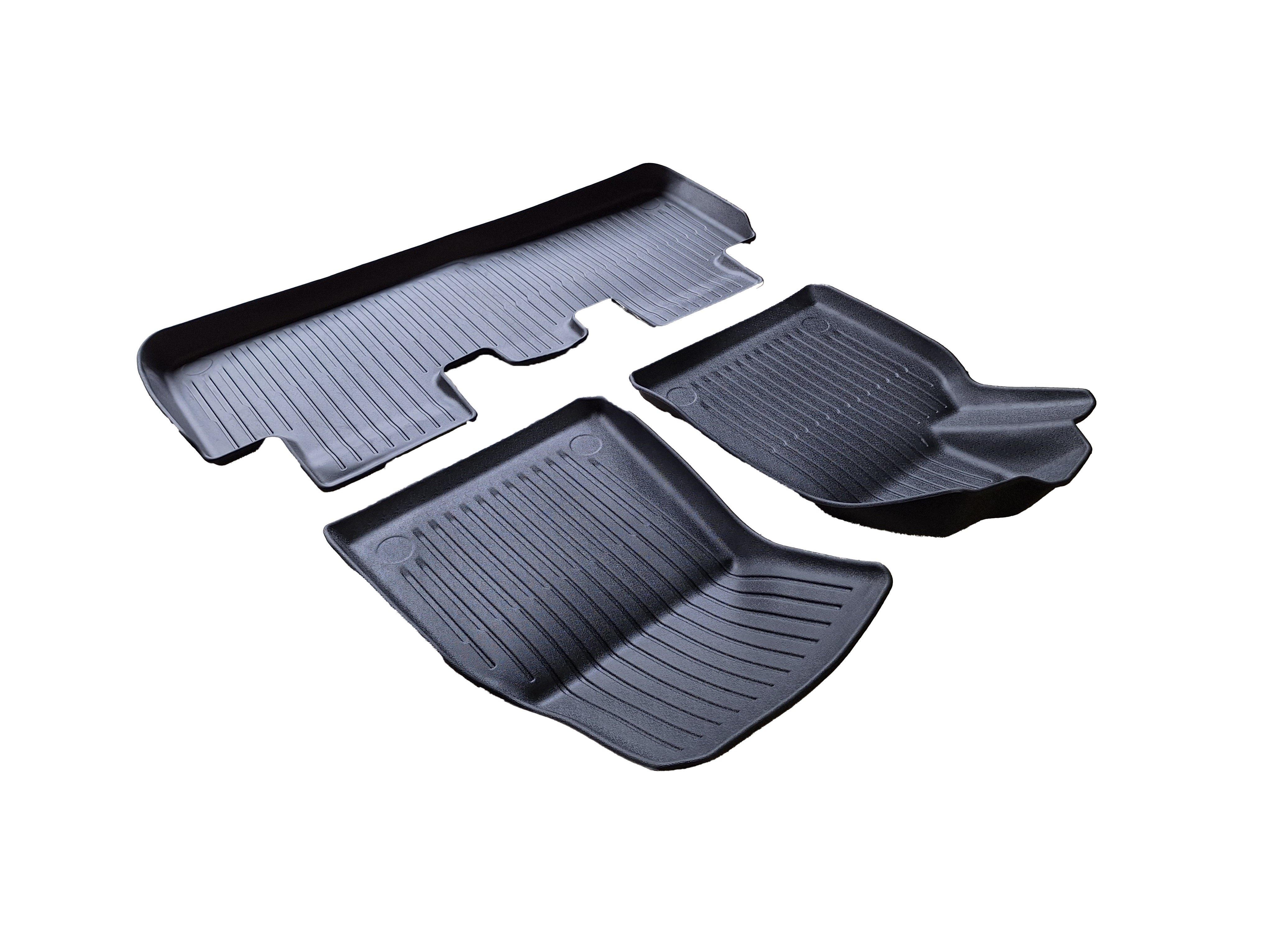 Tesla Model Y All-Weather TPE Floor Mats (2020–2025)