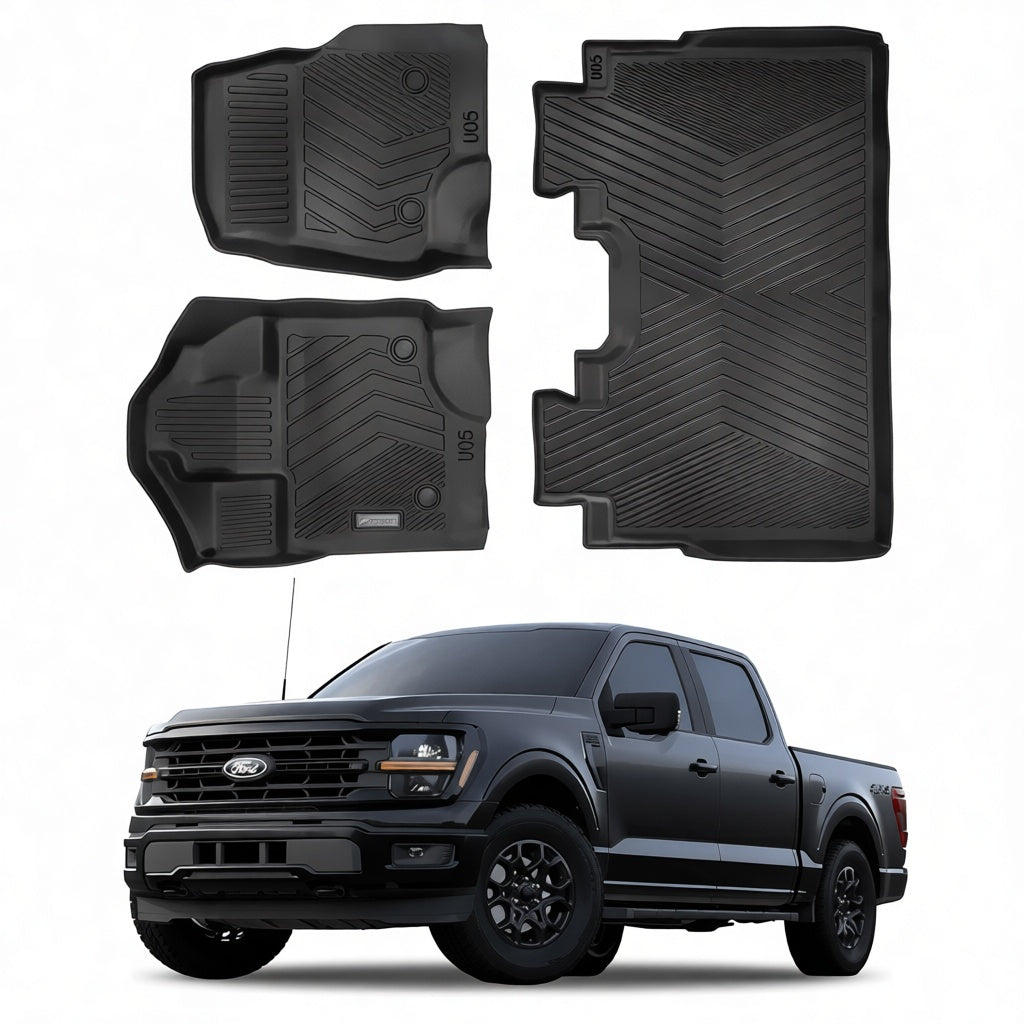 Ford F-150 All-Weather TPE Mats (2020–2026)
