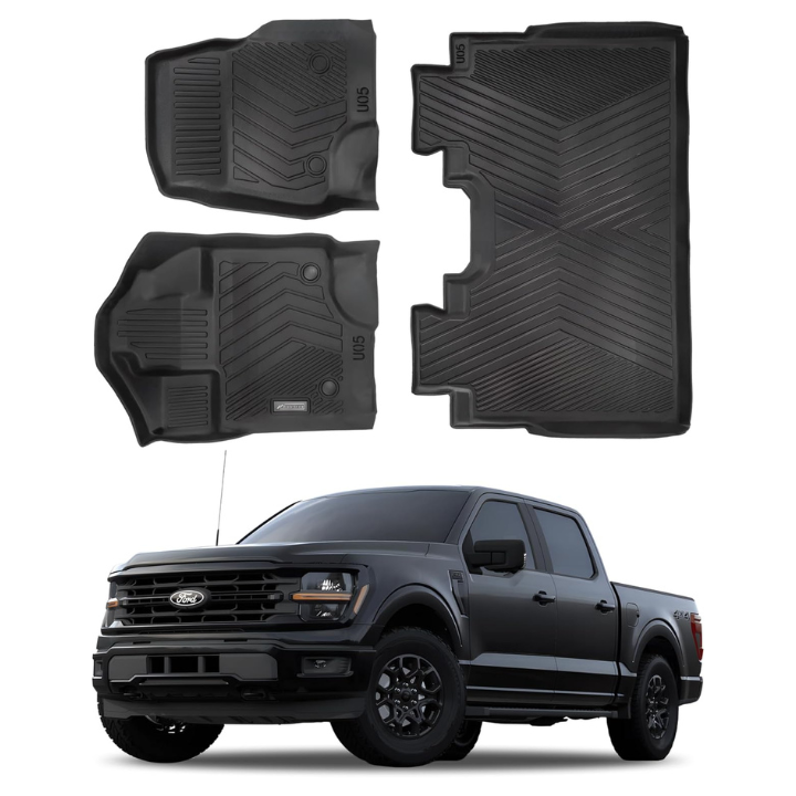 Ford F-150 All-Weather TPE Mats (2015–2025)