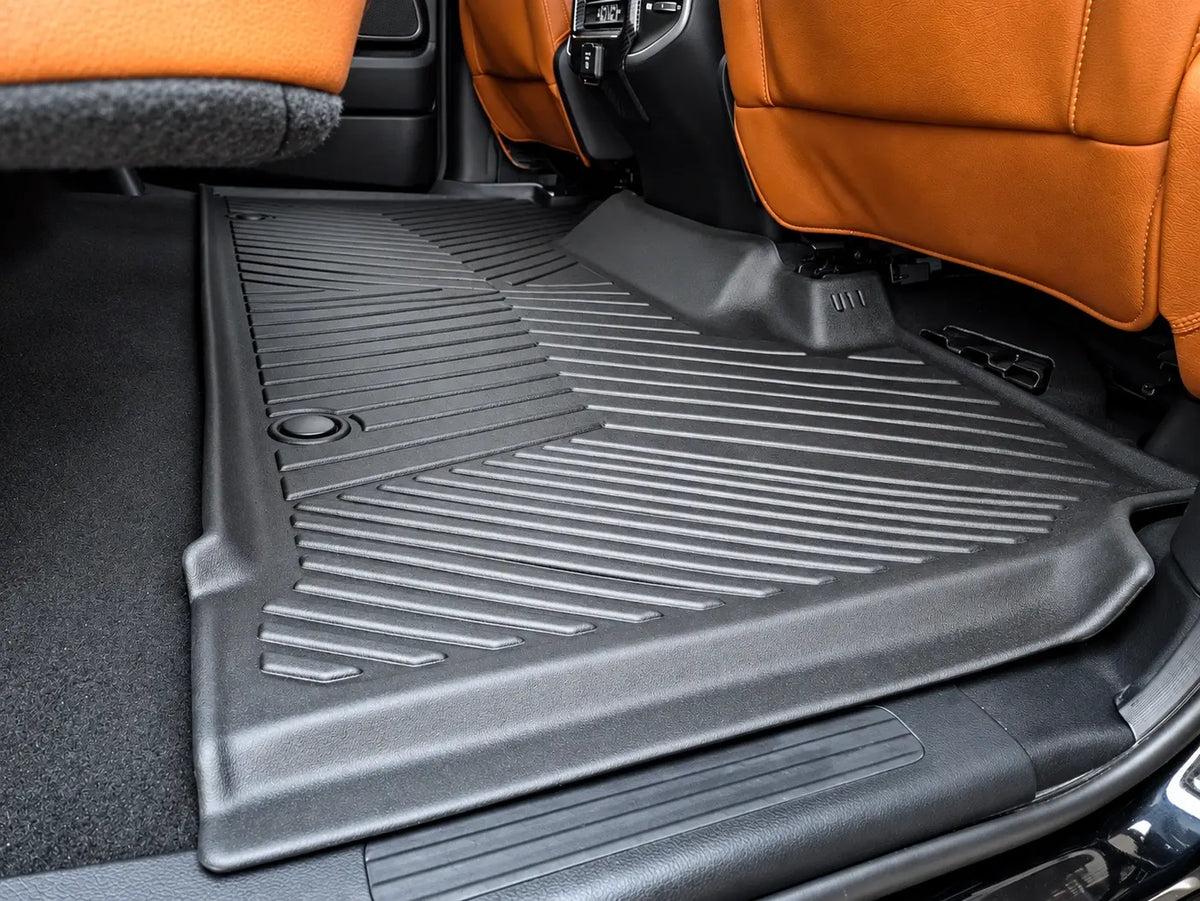 Ram 1500 Crew Cab Floor Mats 2025-2026 – Custom Fit All-Weather TPE Floor Liners