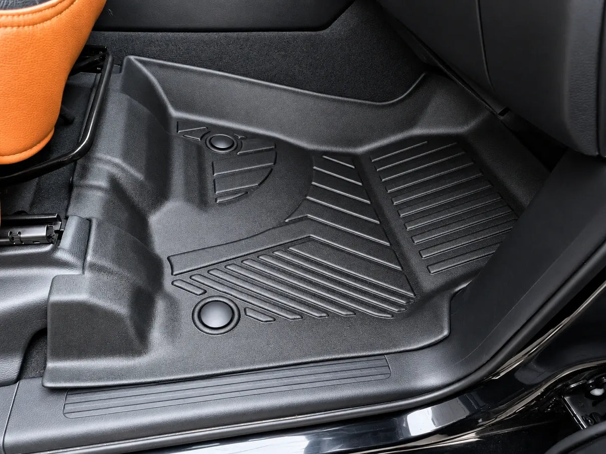 Ram 1500 Crew Cab Floor Mats 2025-2026 – Custom Fit All-Weather TPE Floor Liners