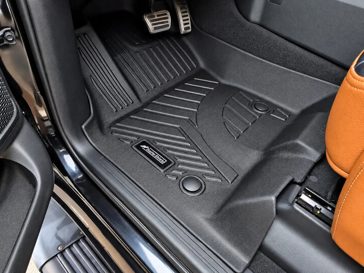 Ram 1500 Crew Cab Floor Mats 2025-2026 – Custom Fit All-Weather TPE Floor Liners