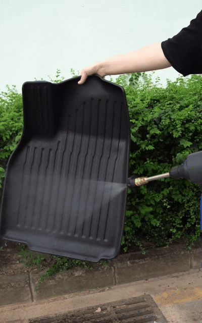 No worries about cleaning! Easy washable floor mats for cars.